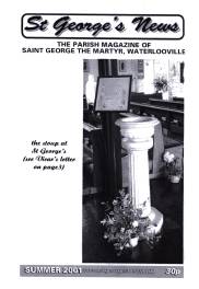 Cover for the Summer 2001 issue